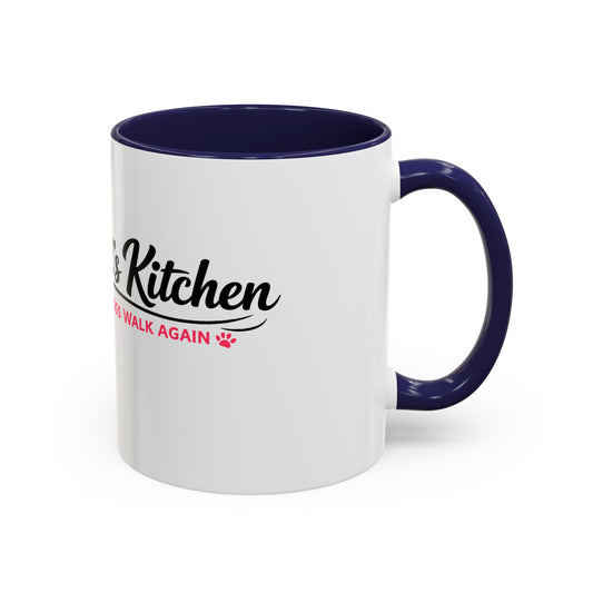Kitchi's Kitchen Logo Accent Coffee Mug