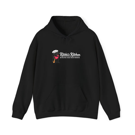 Kitchi's Kitchen Logo Hoodie | Every Paw Deserves a Chance | Unisex