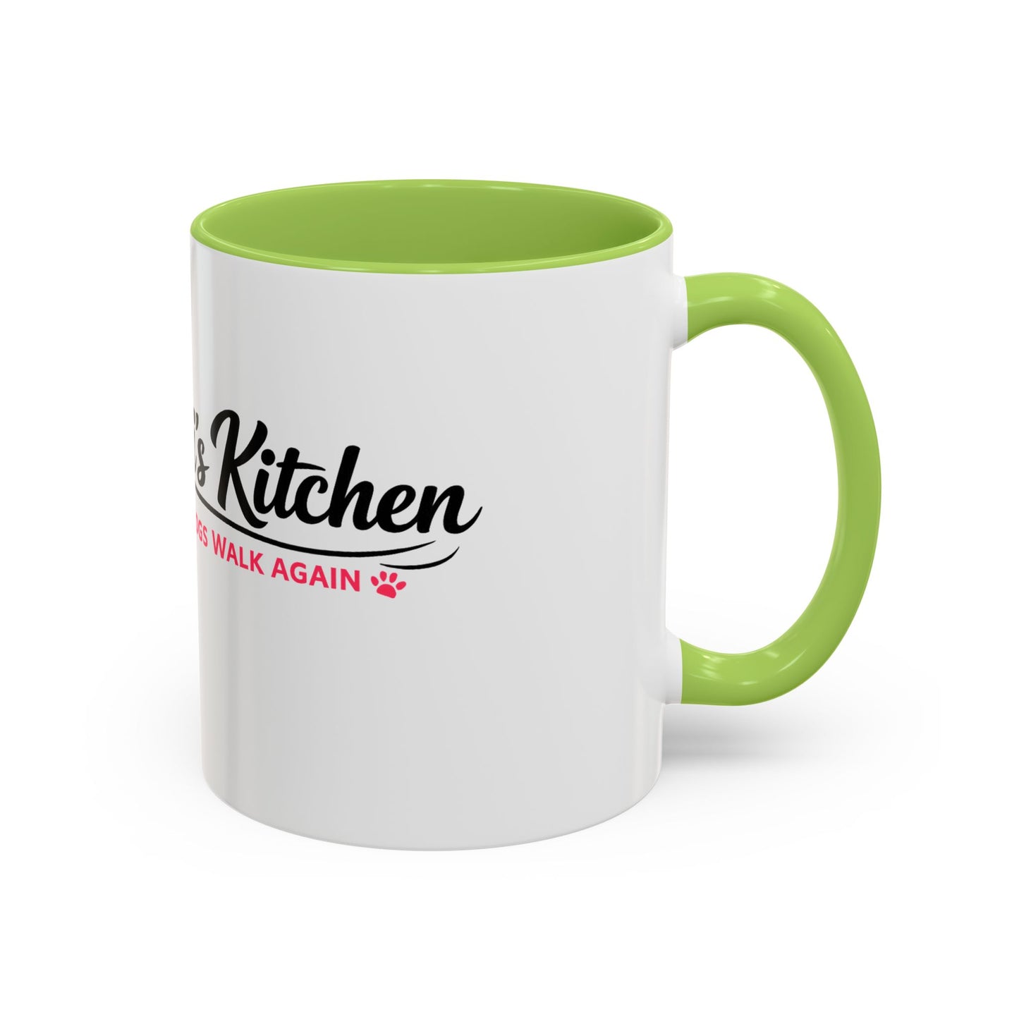 Kitchi's Kitchen Logo Accent Coffee Mug