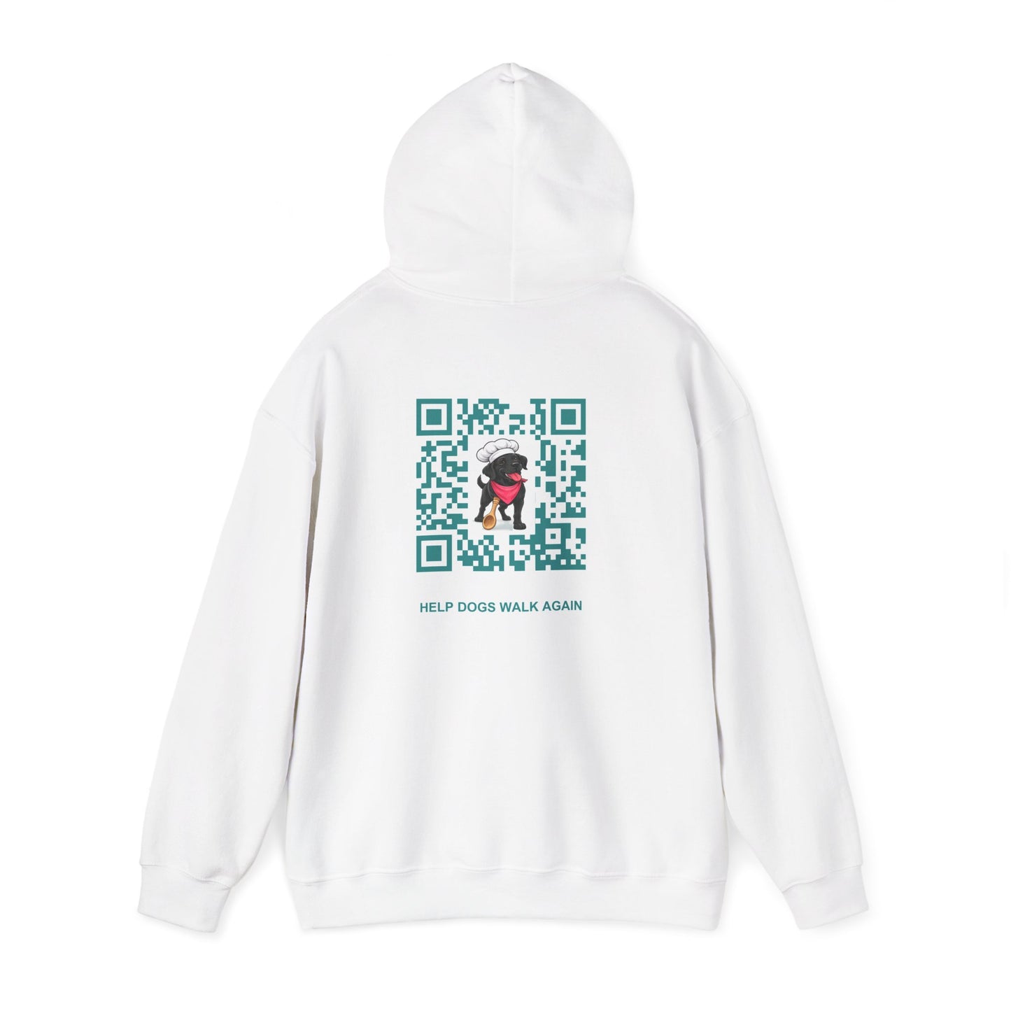 Kitchi's Kitchen Logo Hoodie | Every Paw Deserves a Chance | Unisex