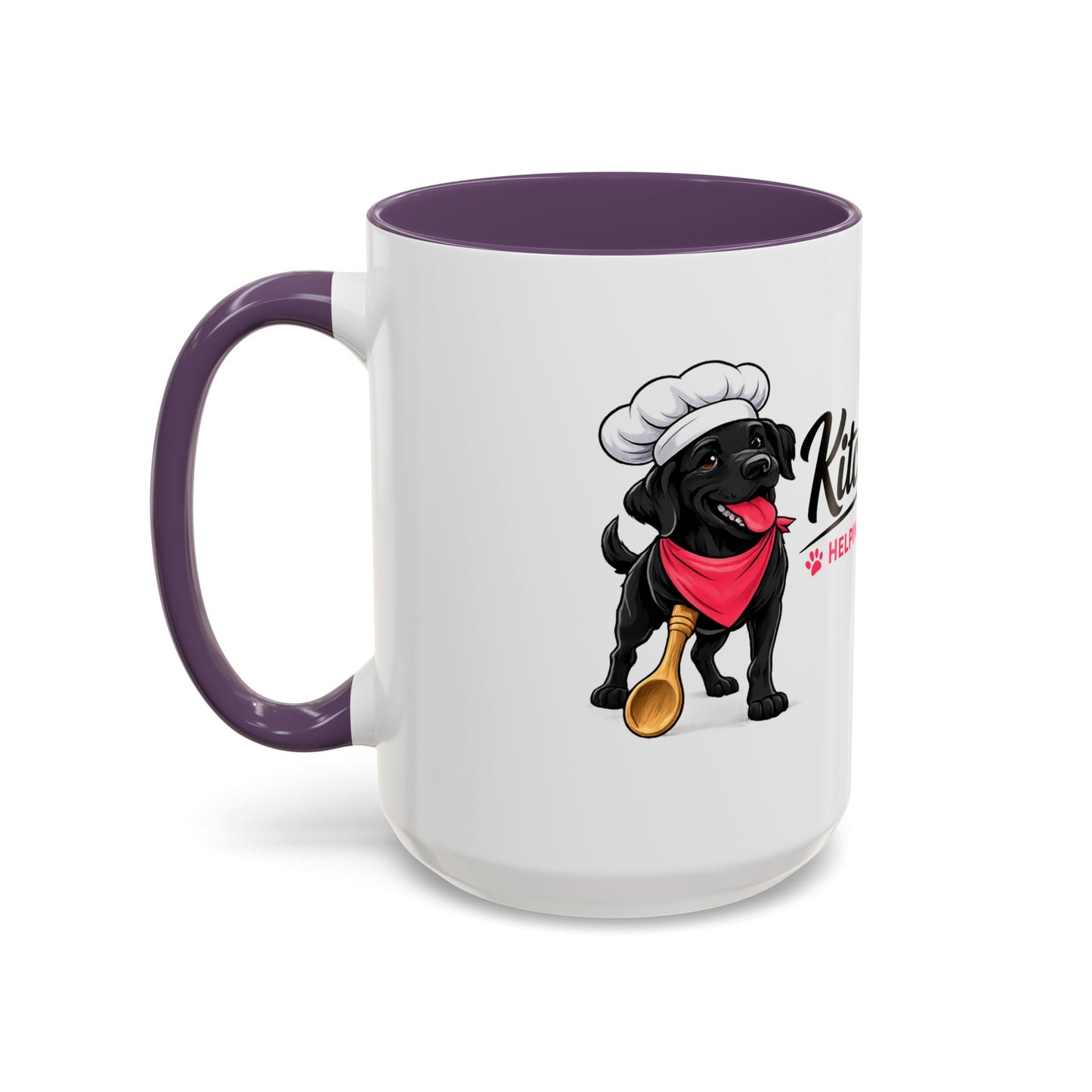 Kitchi's Kitchen Logo Accent Coffee Mug