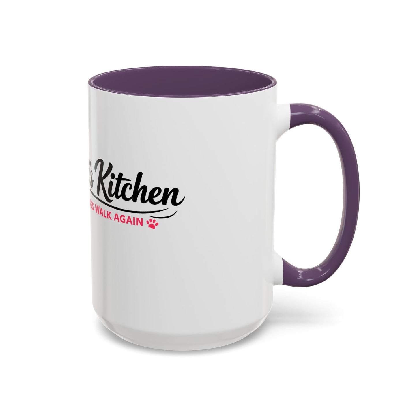 Kitchi's Kitchen Logo Accent Coffee Mug