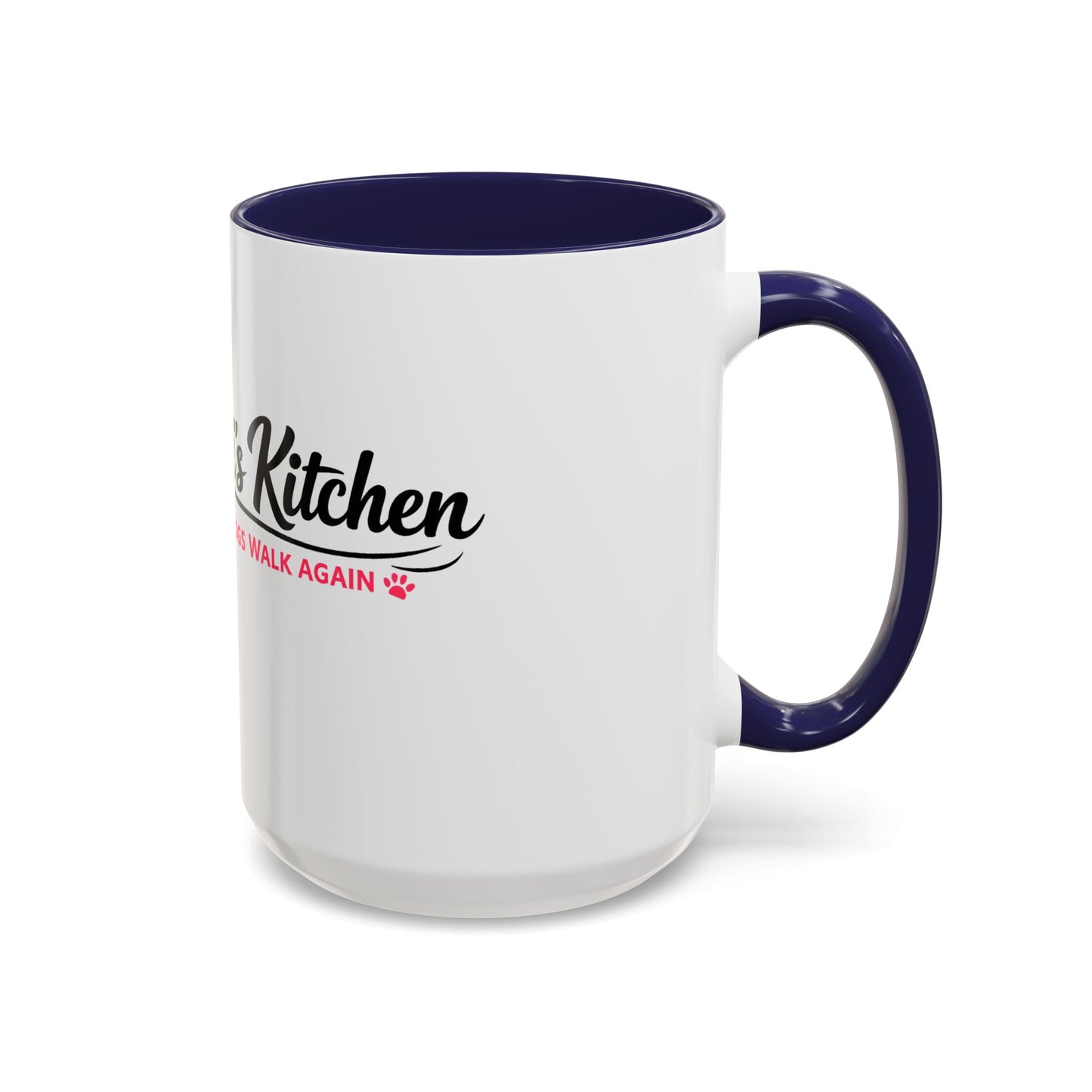 Kitchi's Kitchen Logo Accent Coffee Mug