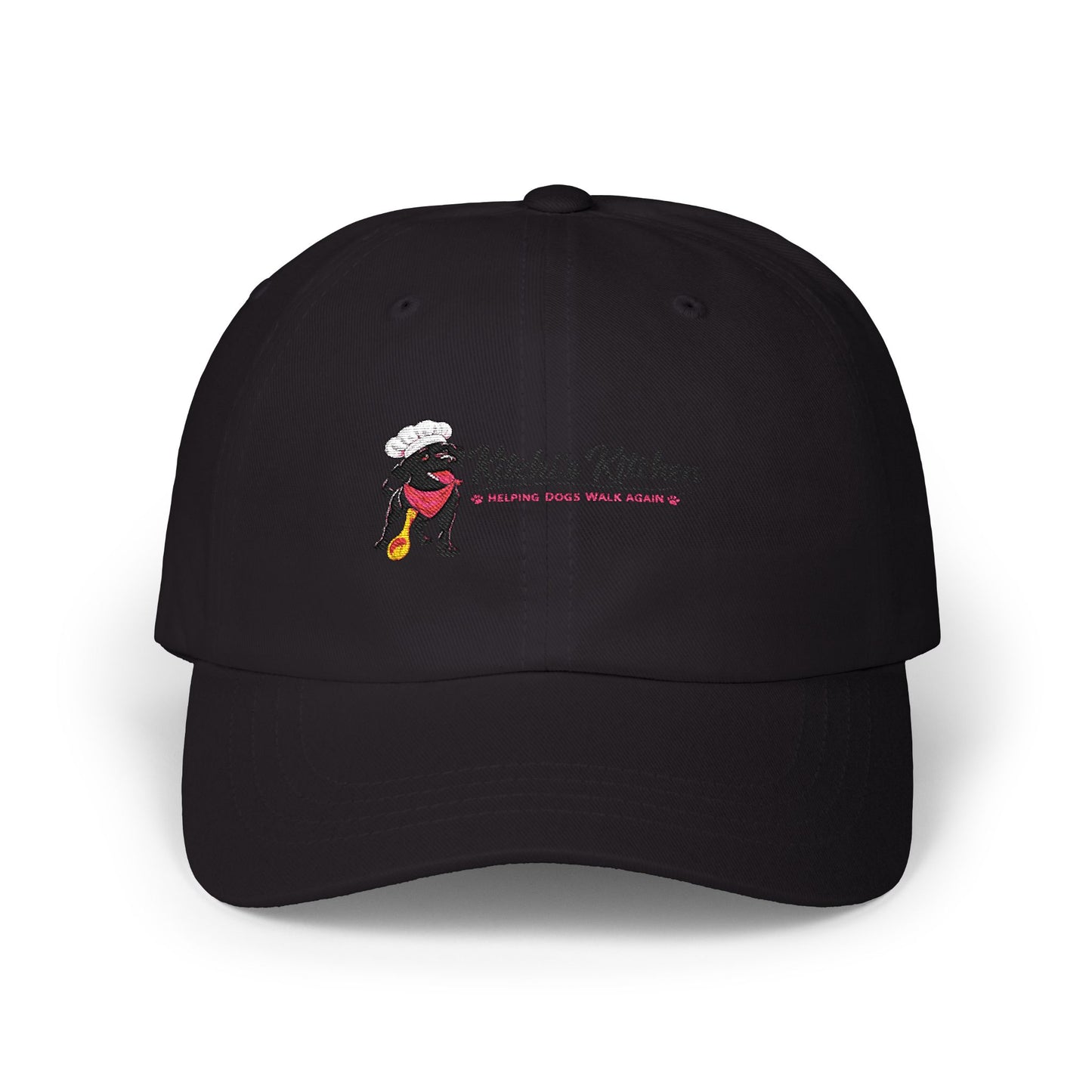 Kitchi's Kitchen Logo Dad Cap | Embroidered Dog Lover Hat | Unisex