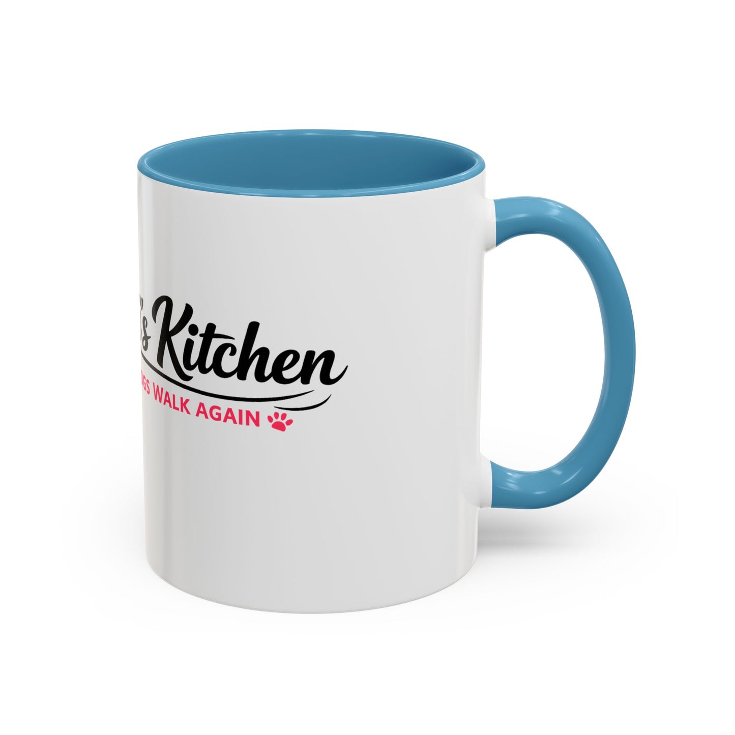 Kitchi's Kitchen Logo Accent Coffee Mug
