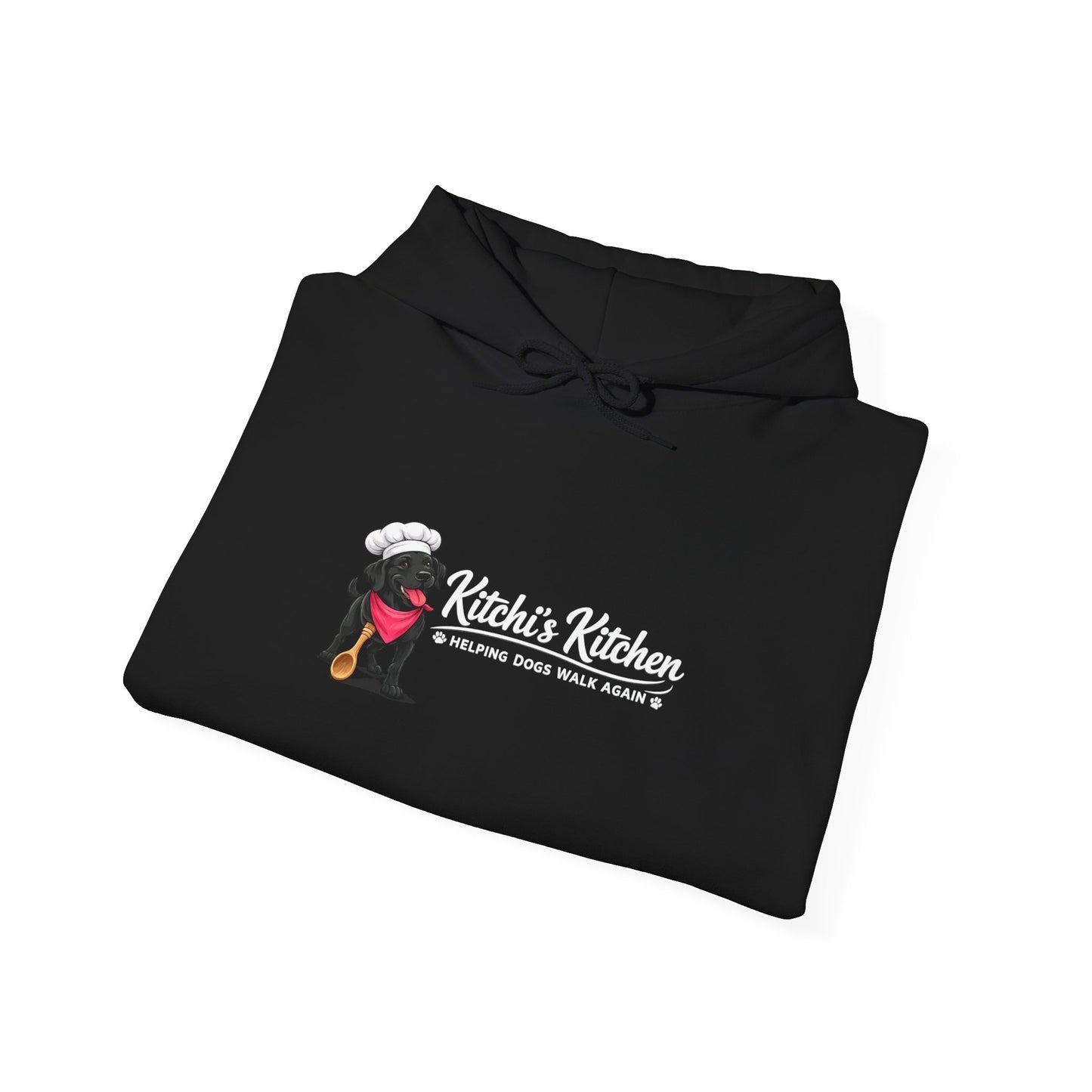 Kitchi's Kitchen Logo Hoodie | Every Paw Deserves a Chance | Unisex