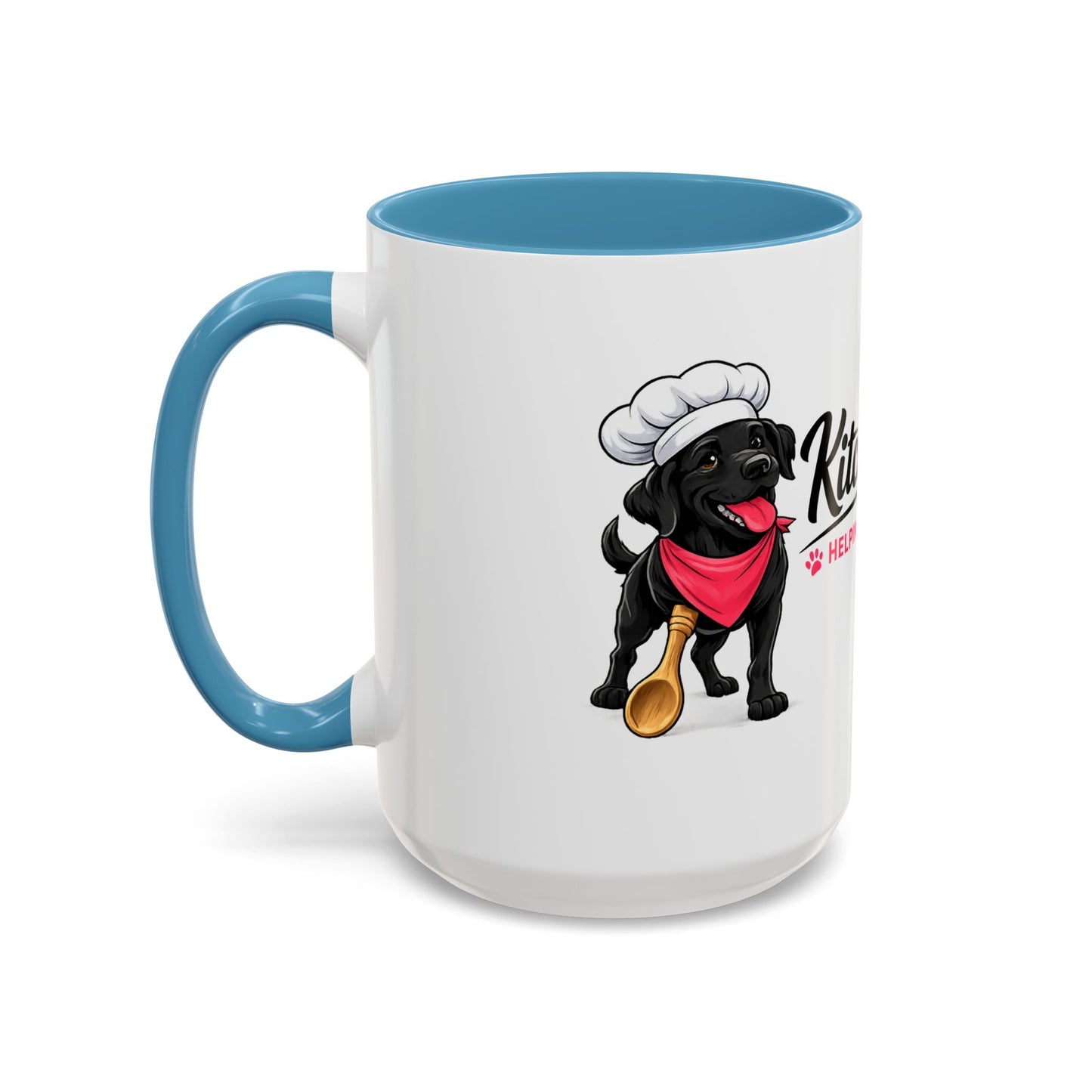 Kitchi's Kitchen Logo Accent Coffee Mug