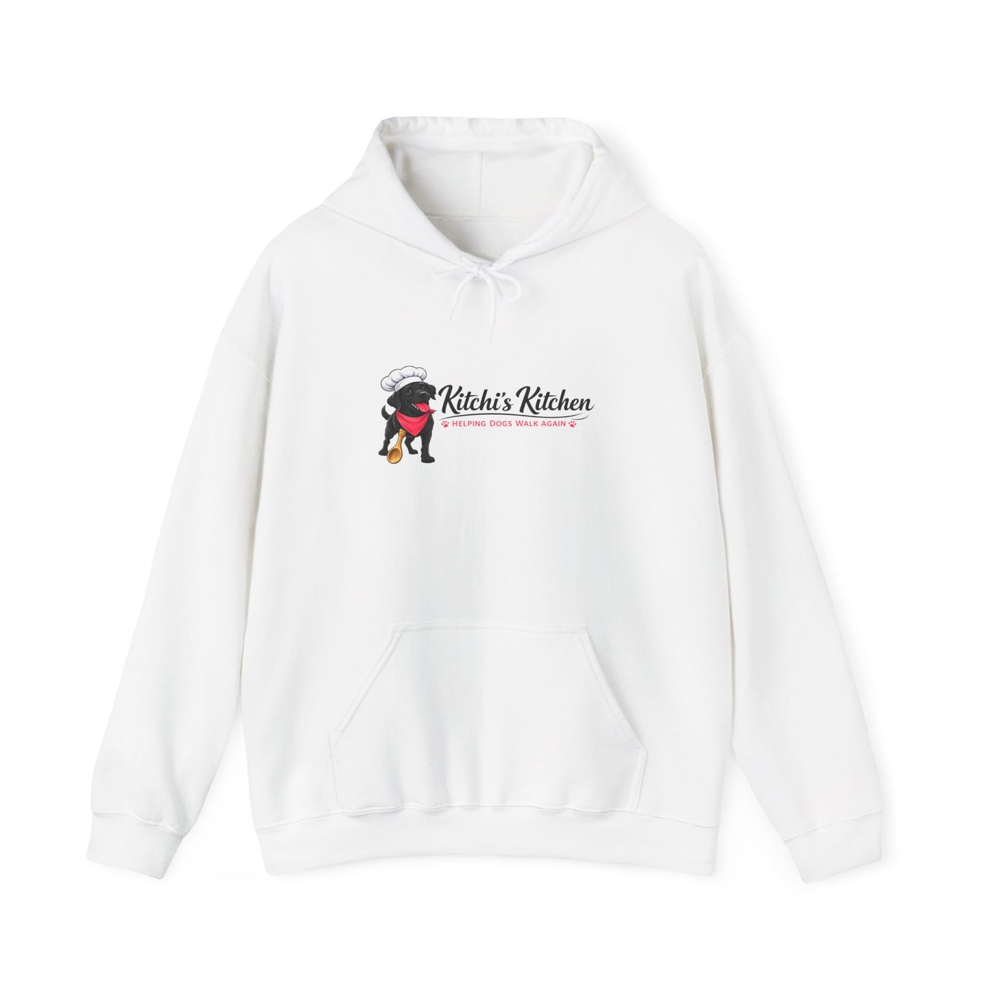 Kitchi's Kitchen Logo Hoodie | Every Paw Deserves a Chance | Unisex