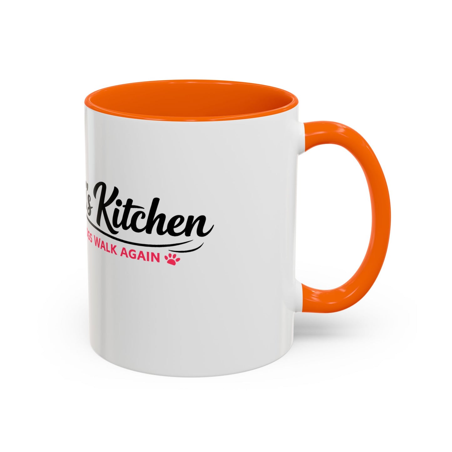 Kitchi's Kitchen Logo Accent Coffee Mug