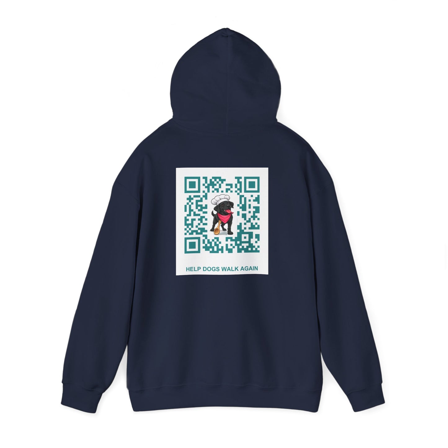 Kitchi's Kitchen Logo Hoodie | Every Paw Deserves a Chance | Unisex