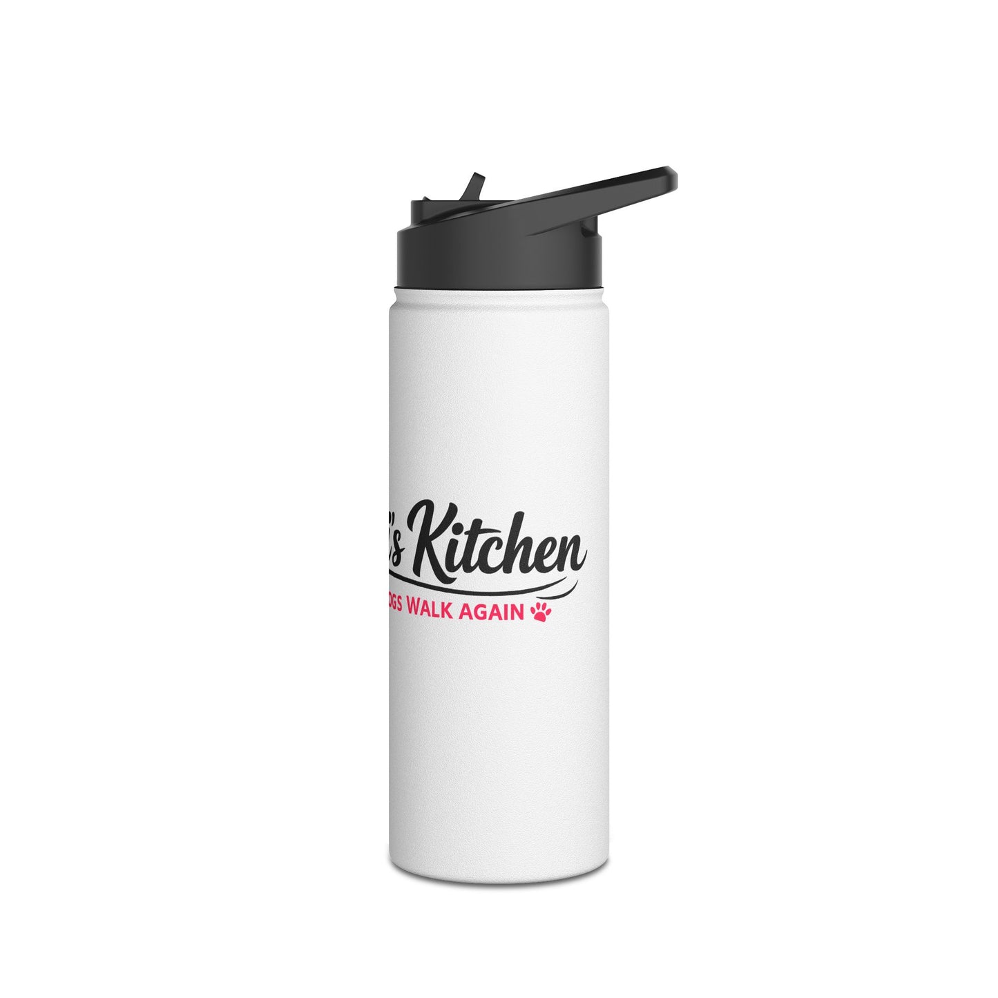 Kitchi's Kitchen Logo Stainless Steel Water Bottle