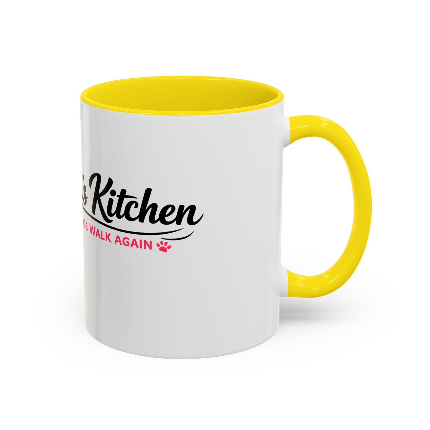 Kitchi's Kitchen Logo Accent Coffee Mug