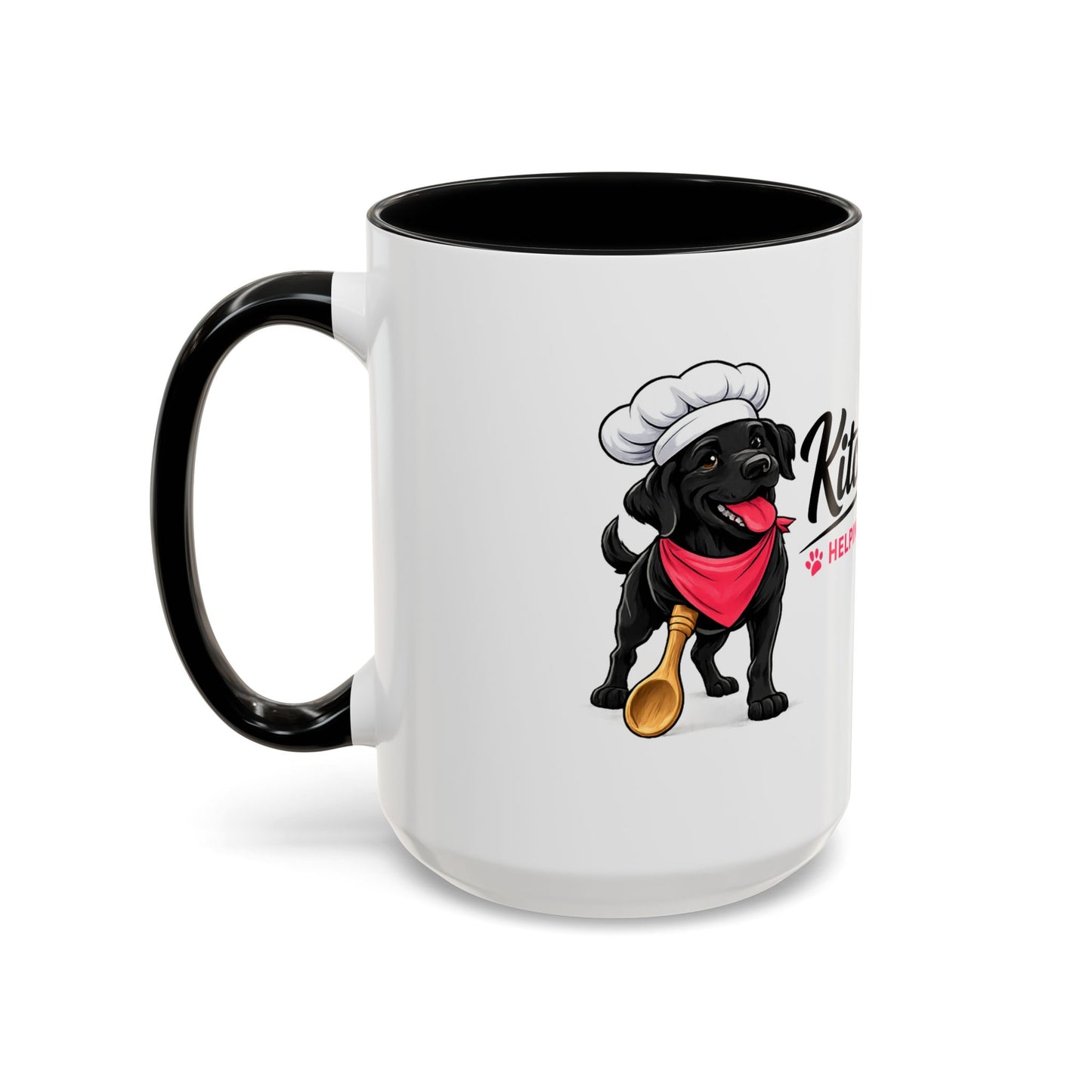 Kitchi's Kitchen Logo Accent Coffee Mug