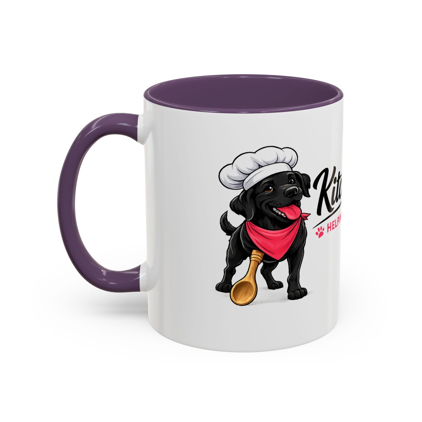Kitchi's Kitchen Logo Accent Coffee Mug