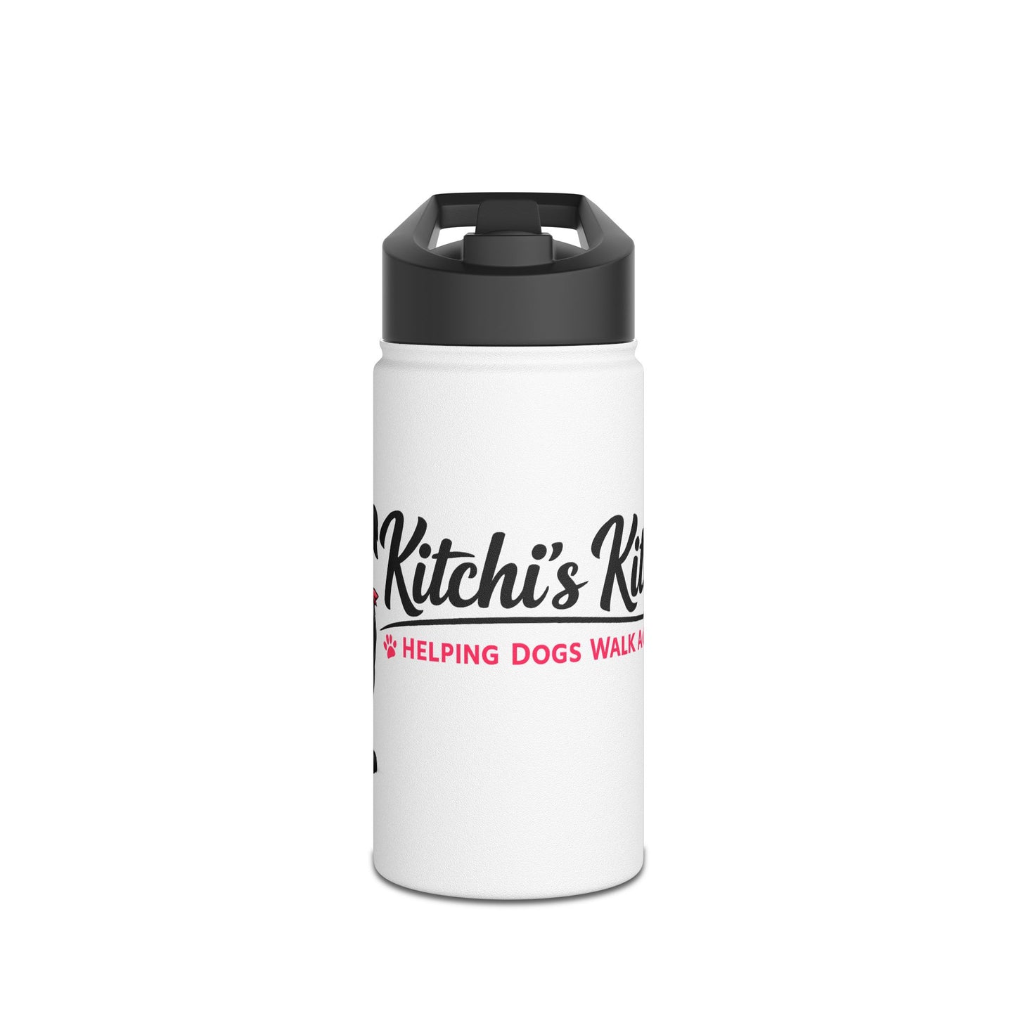Kitchi's Kitchen Logo Stainless Steel Water Bottle