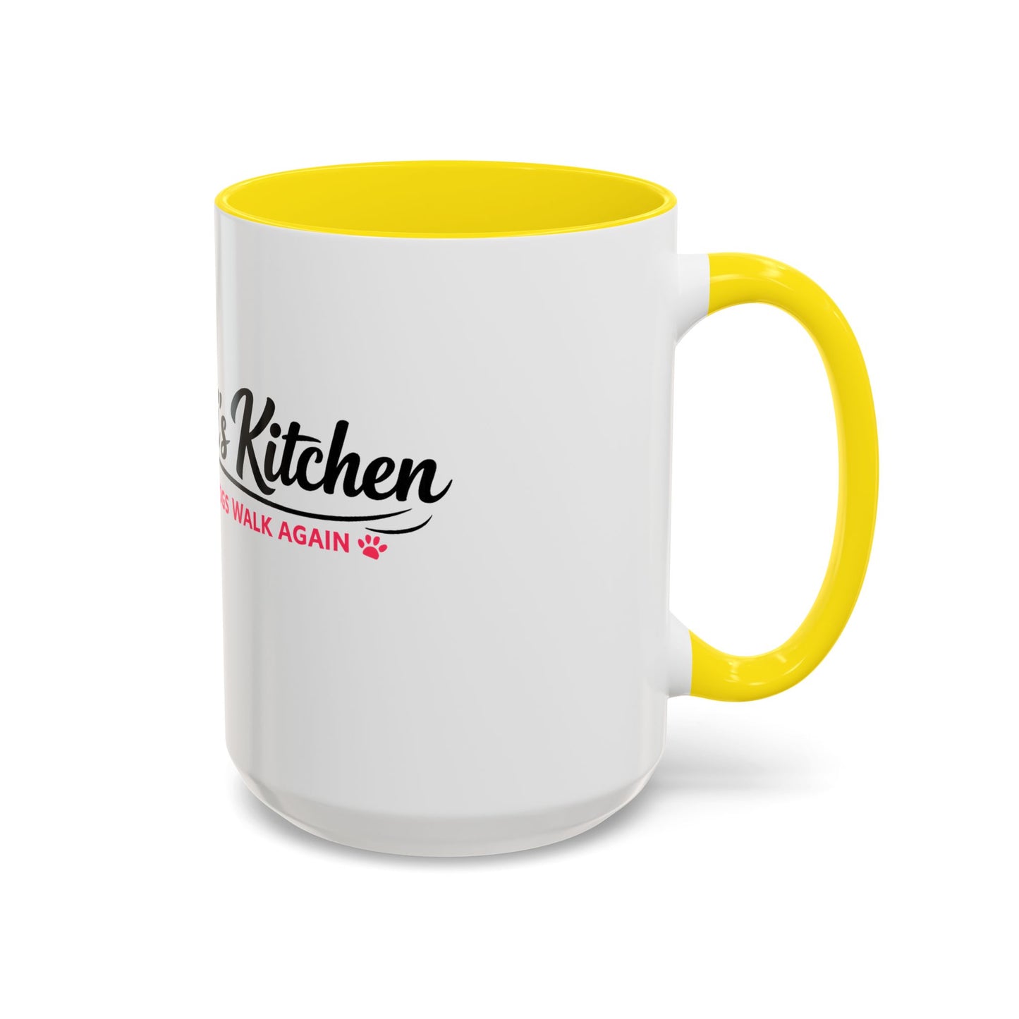 Kitchi's Kitchen Logo Accent Coffee Mug