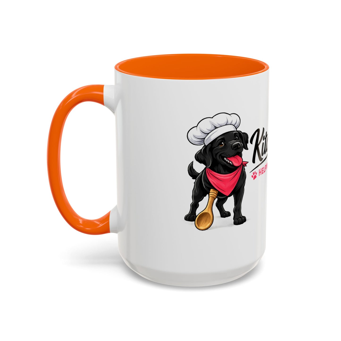 Kitchi's Kitchen Logo Accent Coffee Mug