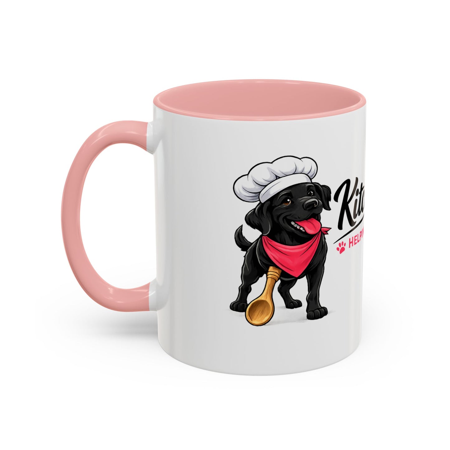 Kitchi's Kitchen Logo Accent Coffee Mug