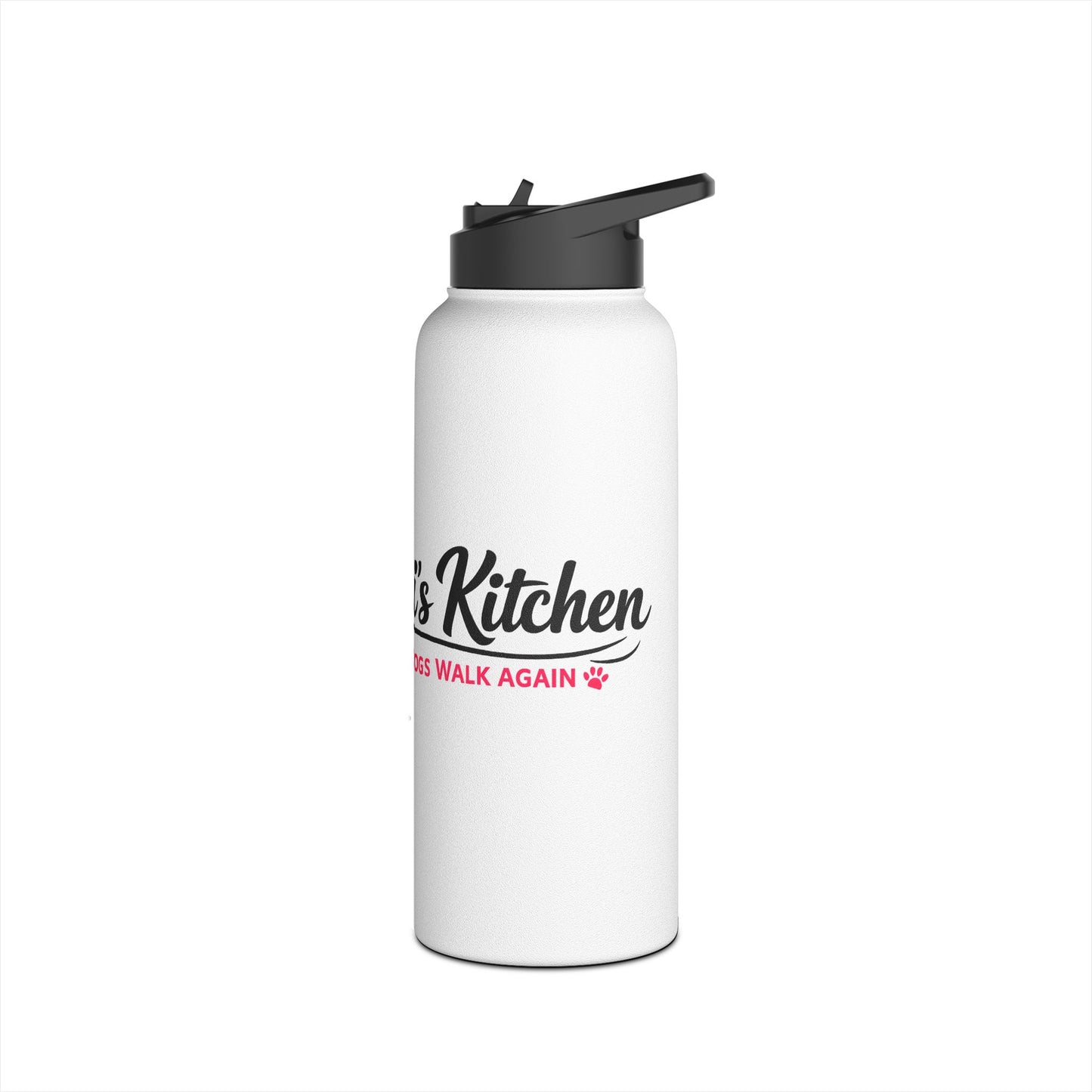 Kitchi's Kitchen Logo Stainless Steel Water Bottle