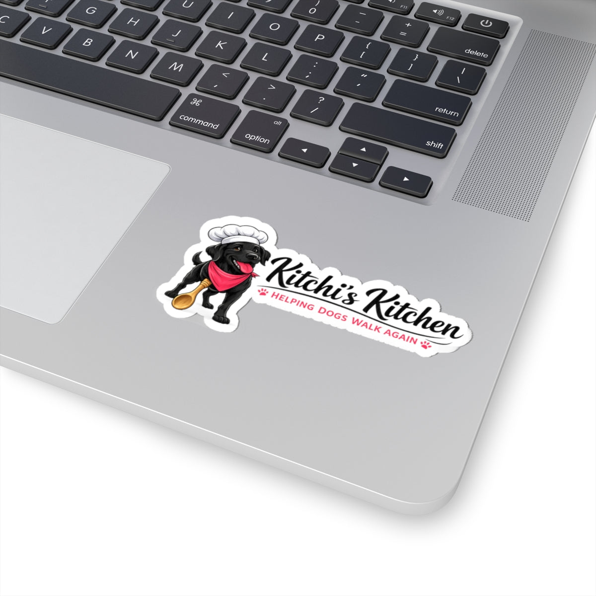 Kitchi's Kitchen Logo Kiss-Cut Sticker