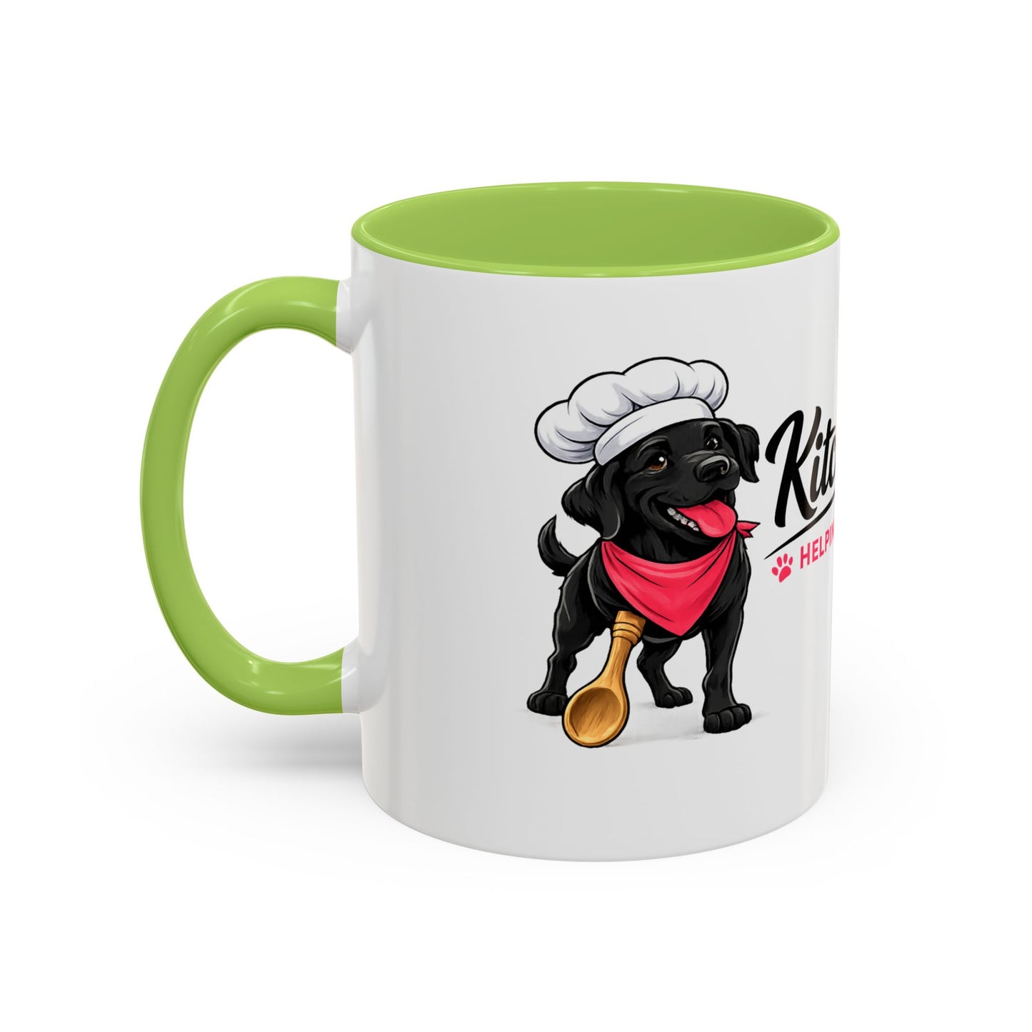 Kitchi's Kitchen Logo Accent Coffee Mug