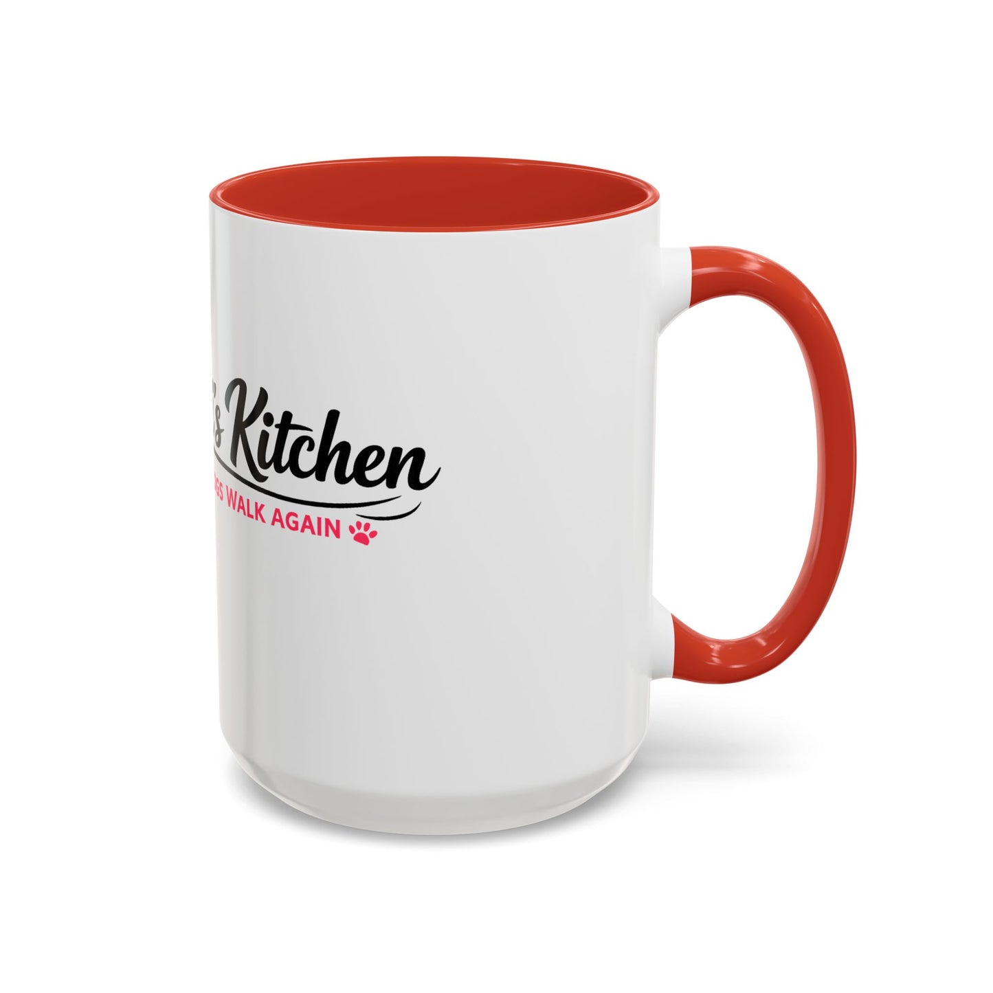 Kitchi's Kitchen Logo Accent Coffee Mug