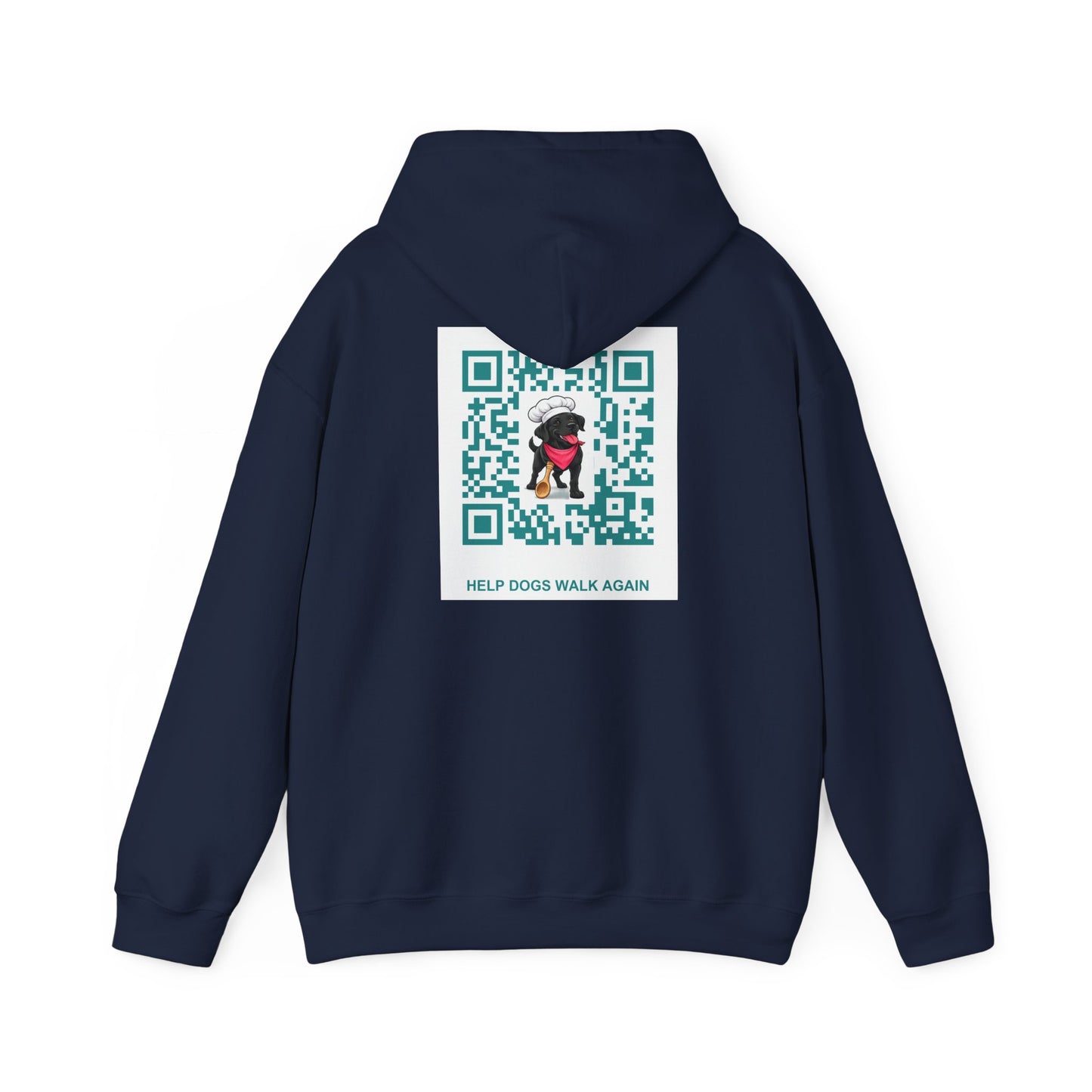 Kitchi's Kitchen Logo Hoodie | Every Paw Deserves a Chance | Unisex