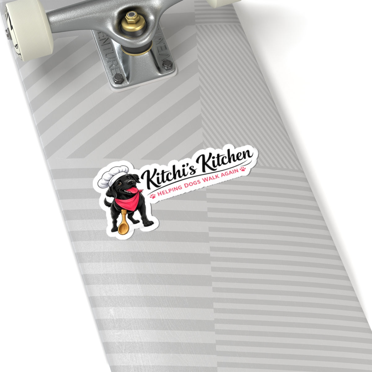 Kitchi's Kitchen Logo Kiss-Cut Sticker