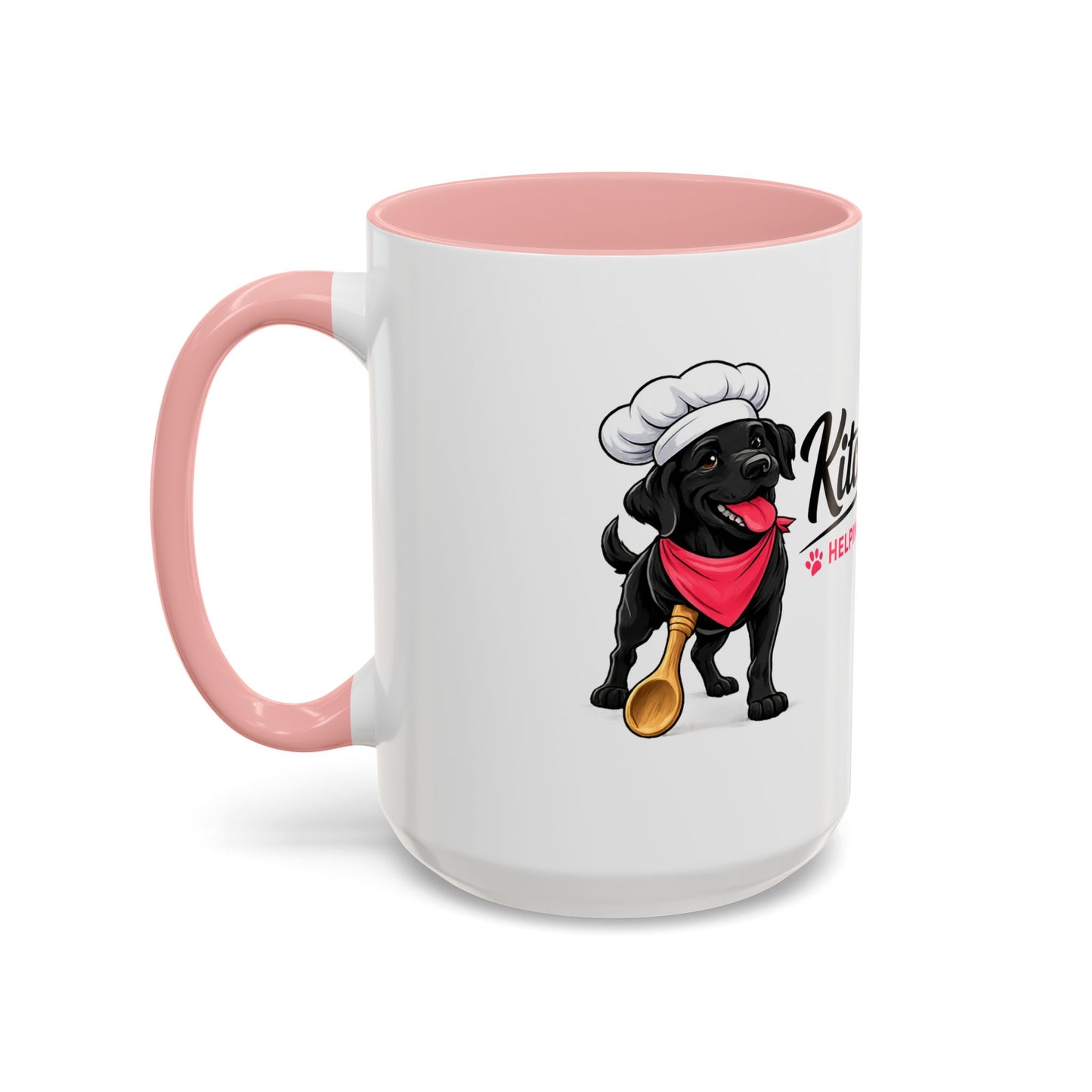 Kitchi's Kitchen Logo Accent Coffee Mug