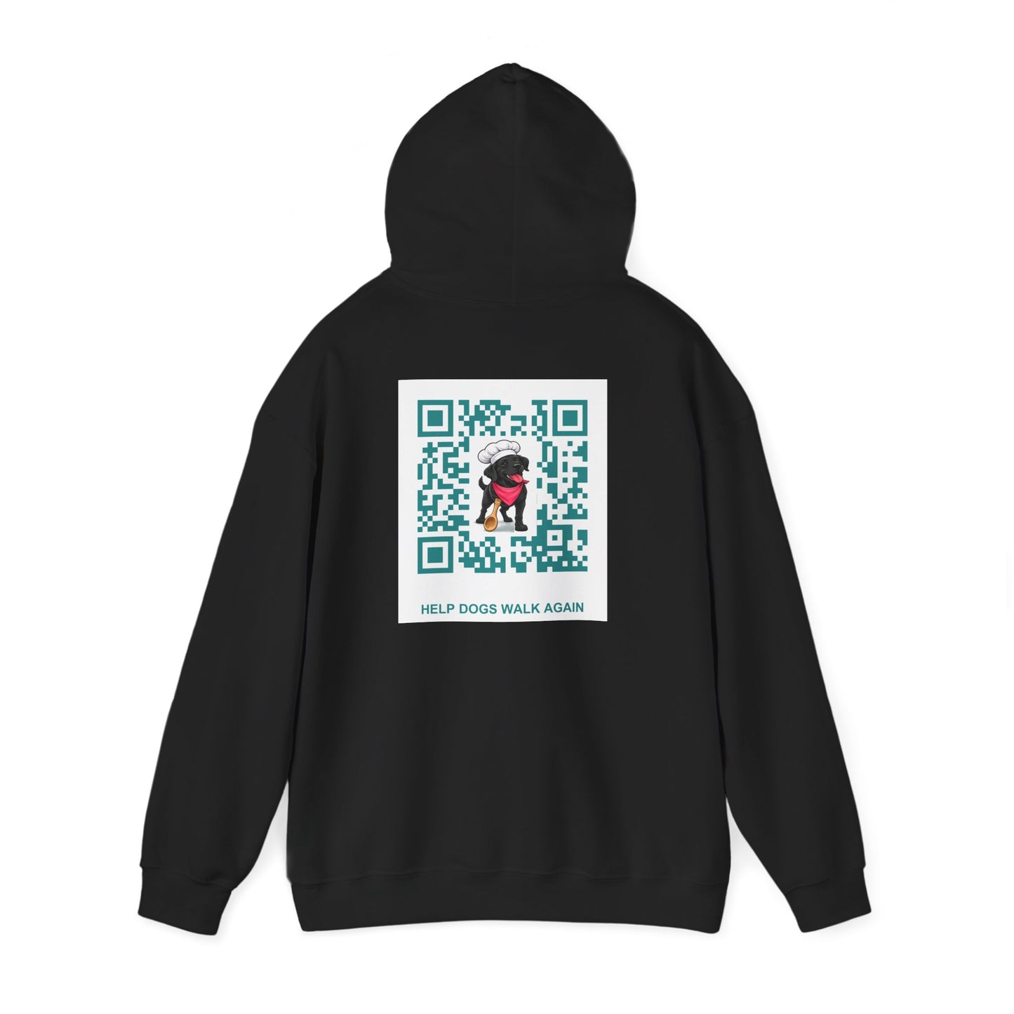 Kitchi's Kitchen Logo Hoodie | Every Paw Deserves a Chance | Unisex
