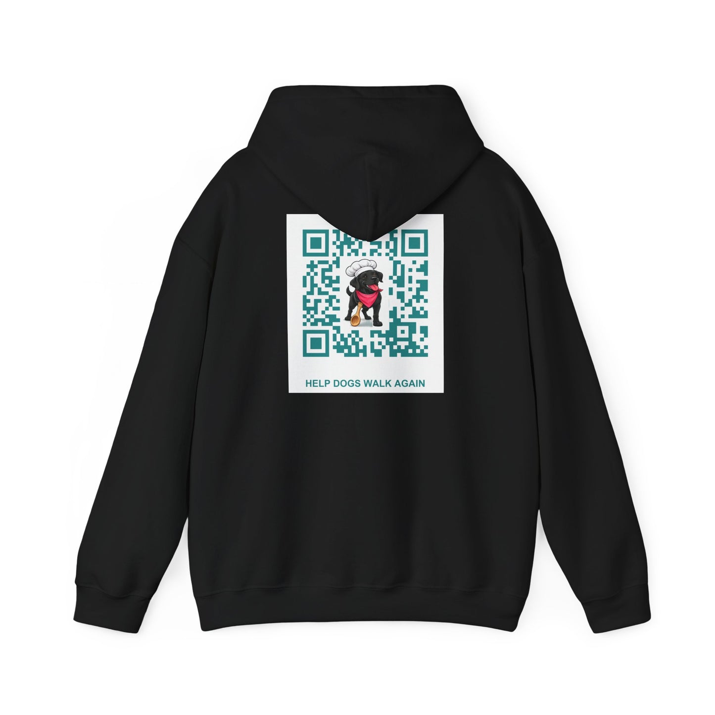 Kitchi's Kitchen Logo Hoodie | Every Paw Deserves a Chance | Unisex