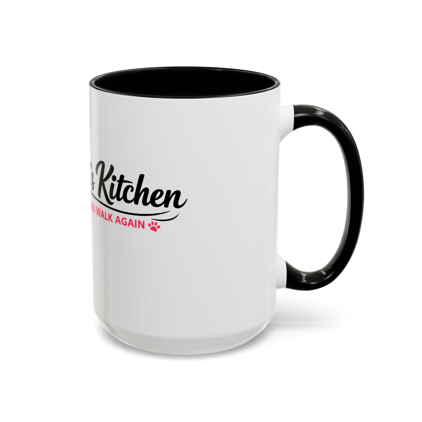 Kitchi's Kitchen Logo Accent Coffee Mug