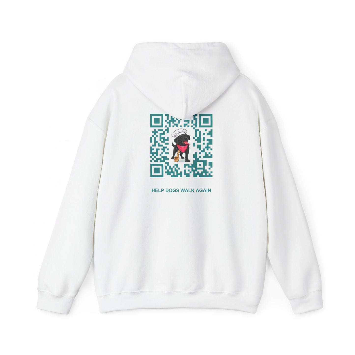 Kitchi's Kitchen Logo Hoodie | Every Paw Deserves a Chance | Unisex