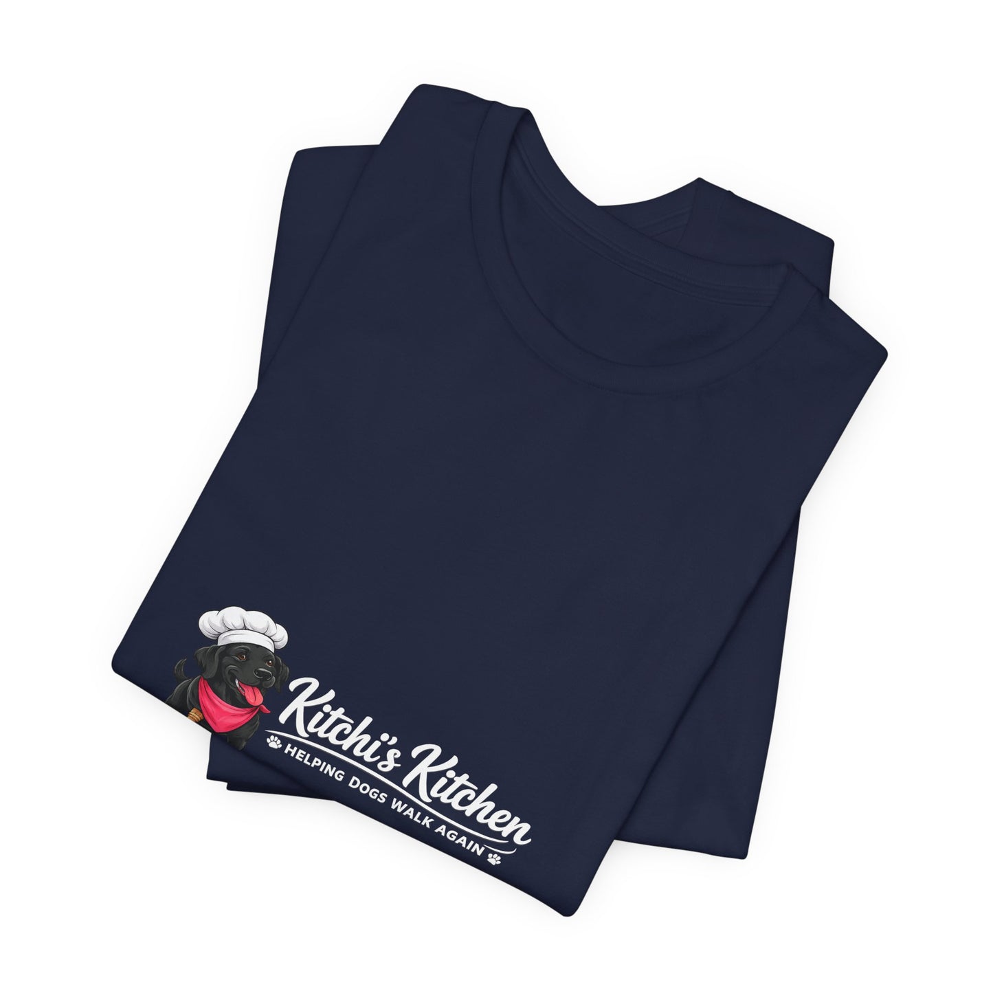 Kitchi's Kitchen Logo Tee | Every Paw Deserves a Chance | Unisex