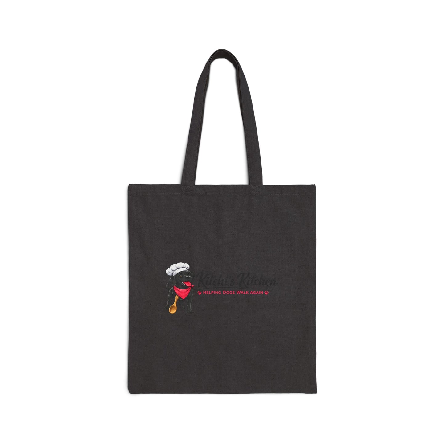 Kitchi's Kitchen Logo Cotton Canvas Tote Bag