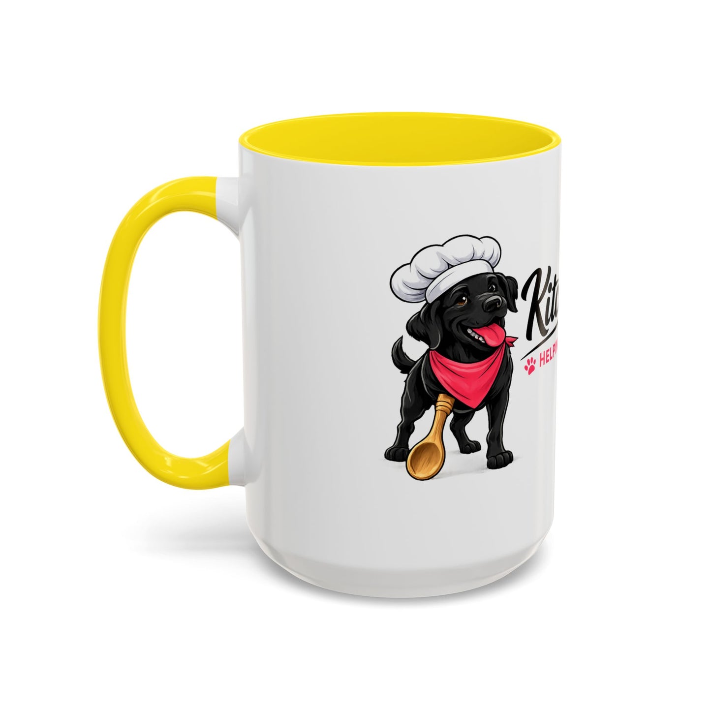 Kitchi's Kitchen Logo Accent Coffee Mug