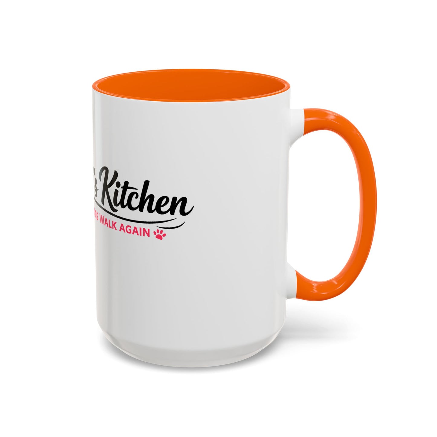 Kitchi's Kitchen Logo Accent Coffee Mug
