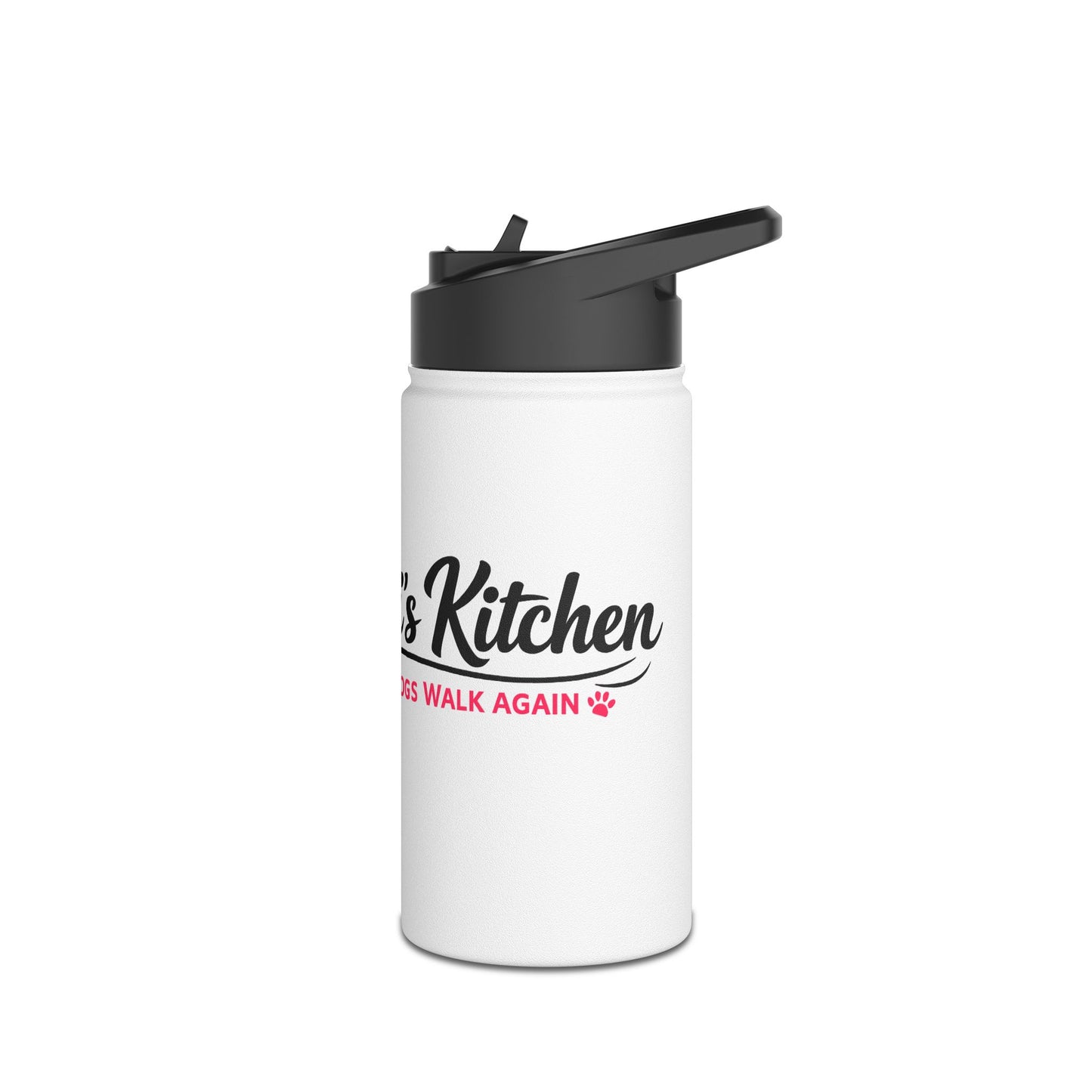 Kitchi's Kitchen Logo Stainless Steel Water Bottle