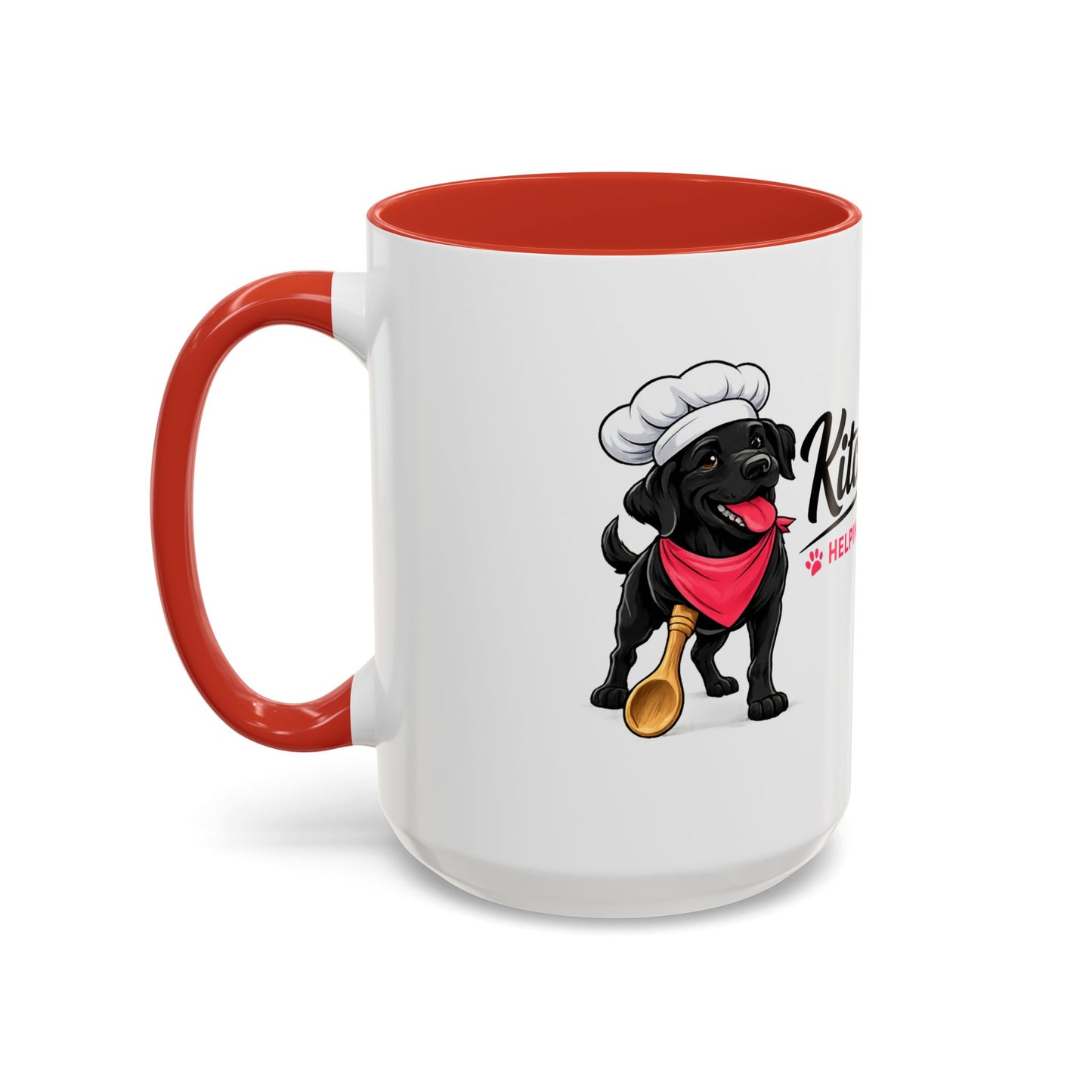 Kitchi's Kitchen Logo Accent Coffee Mug